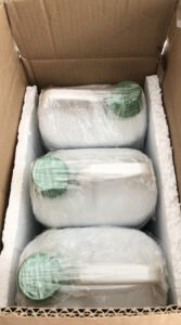 Bulk packaging of Moroccan Argan oil in cans ready for international export
